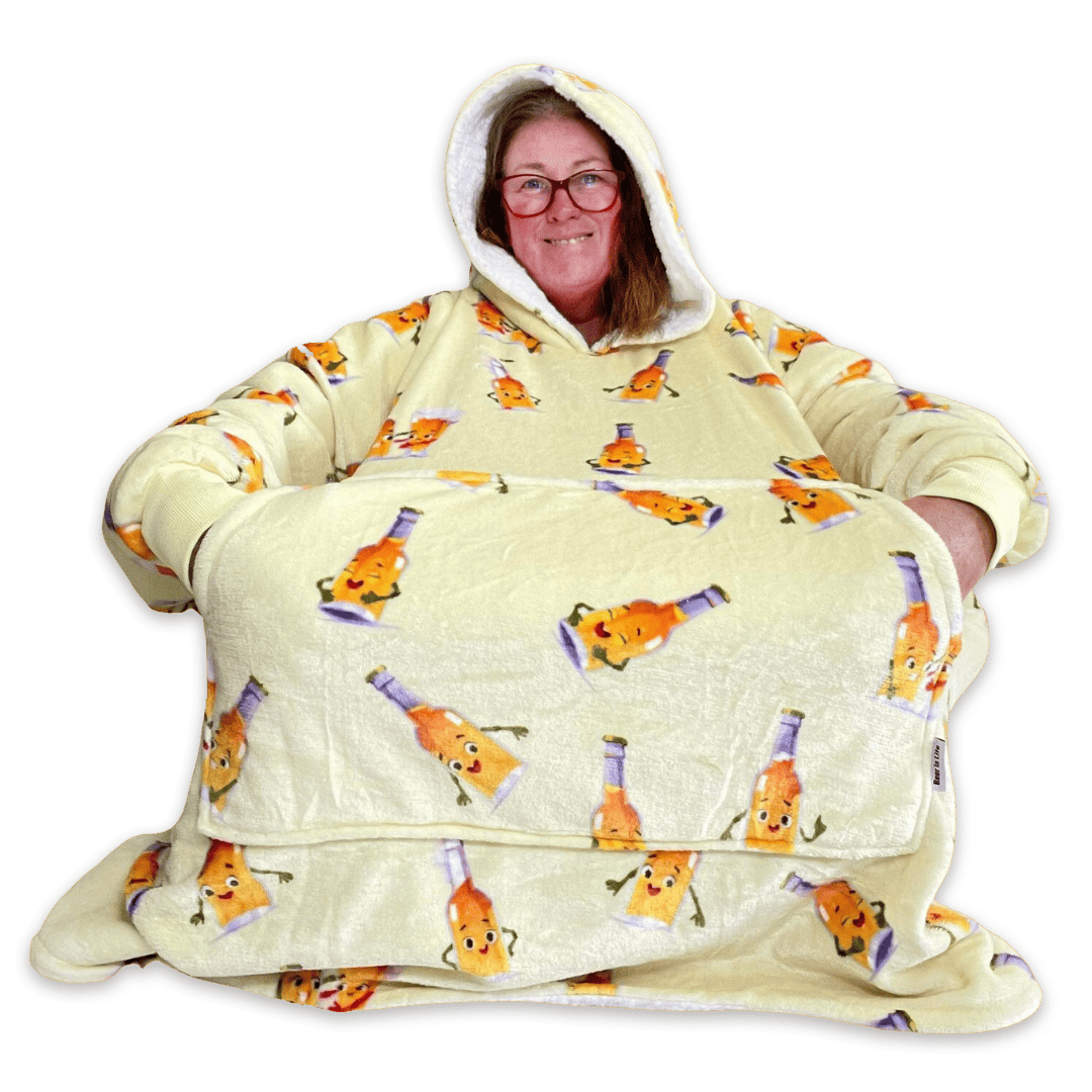 Wearable beer blanket